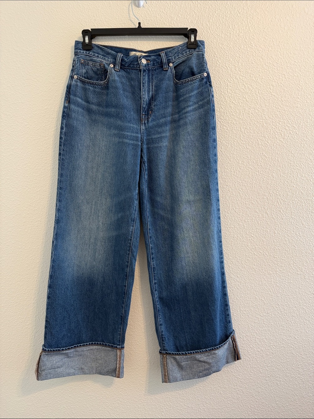 Madewell Super Wide-Leg Jeans Women's Size 29 - Picture 4 of 10